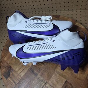 Sz 11.5 Men Nike Vapor Edge Pro 360 2 TB Purple White Football Cleats FN7759-116